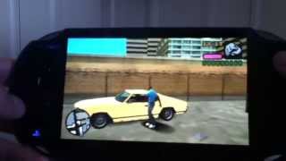 GRAND THEFT AUTO Vice City Stories on Ps Vita GTAVCS [upl. by Yniar]