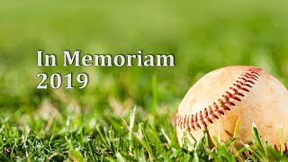 MLB All Star Game In Memoriam 2019  Sully Baseball [upl. by Ledua]