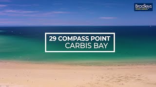 PROPERTY FOR SALE  29 Compass Point Carbis Bay St Ives  Bradleys Estate Agents [upl. by Izmar]