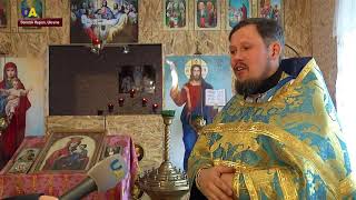 Ukrainian Orthodox Priest Tries to Build Church in Donetsk Region [upl. by Neemsay]