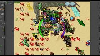 tibia peloria war reapers vs sleepers part 9 [upl. by Jodie449]