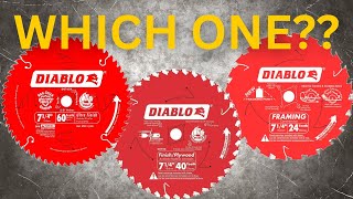 Circular Saw Blade Guide  Which Circular Saw Blade to Use [upl. by Anemij732]