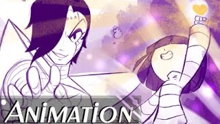 Death by Glamour UNDERTALE ANIMATIC   Mettaton vs Frisk Fight [upl. by Ecnarual626]