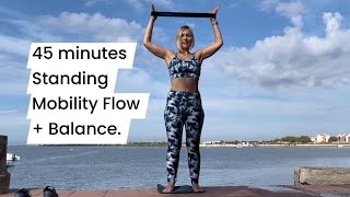 45 minutes Standing Mobility Flow  Balance At Home Mobility Training [upl. by Lozar541]