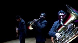 M5 MEXICAN BRASS  Libertango live [upl. by Aynotak]