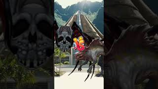 Abaddon 2024 vs Jurassic World Skull Island GodzillaxKong The New Empire All Monsters [upl. by Ihdin]