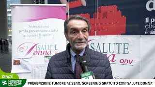 Prevenzione tumore al seno screening gratuito con Salute donna [upl. by Lseil406]