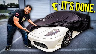 Rebuilding And Heavily Modifying A Wrecked 300000 Ferrari 430 Scuderia  FINAL PART [upl. by Obadias]