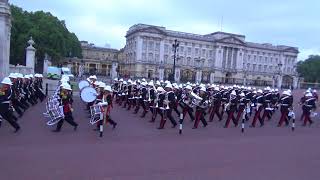 Beating Retreat Royal Marines 2018 [upl. by Ellenhoj]