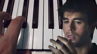 El Perdedor  Enrique Iglesias  Cover  Tutorial  Piano [upl. by Haduj]