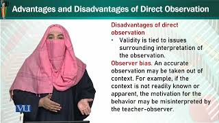 Advantages and Disadvantages of Direct Observation  Trends amp Issues in ECE  ECE402Topic255 [upl. by Oisorbma]