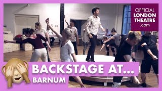 In rehearsal Barnum at Menier Chocolate Factory [upl. by Wellesley]