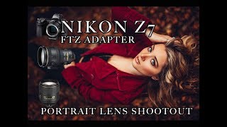 ULTIMATE NIKON Z7 PORTRAIT LENS Auto focus REVIEW 200MM F2 105MM 14 85MM 14G 58MM FTZ TESTED [upl. by Ennaylloh144]