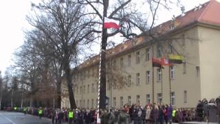 01022013  Przysięga wojskowa we wrocławskim Centrum [upl. by Adam]