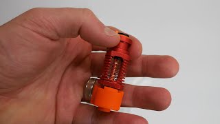 Haldis 3D Red Lizard k1 V6 Hotend Assembled Plated Copper Hot end High Flow Rate Extrusion Head [upl. by Sam158]