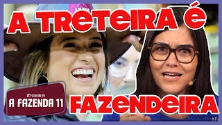 🐔A FAZENDA 11 Tati treta com Andréa e pede chapéu para Diego  PROVA do FAZENDEIRO [upl. by Ahcas]