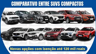 COMPARATIVO ENTRE SUVS PARA PCD 2024 [upl. by Mita]