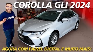 COROLLA GLI 2024  Melhorou Muito a Versão De Entrada [upl. by Solitta]