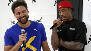 Klay Thompson amp DeMar DeRozan Inspire Next Gen at Hometown Favorites Camp [upl. by Anuahc663]