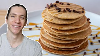 Pancakes SANS GLUTEN aux flocons d’avoine  Les Meilleurs Pancakes à l’Avoine 🥞 [upl. by Brandt]