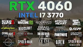 RTX 4060  i7 3770  1080p  1440p  Test in 20 Games [upl. by Aimerej]