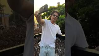 Shah Rukh Khan 57th Birthday at Mannat  Shahrukh Khans birthday special video shahrukh khan [upl. by Yerffe]