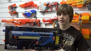 Nerf Rival Zeus MXV1200 Unboxing and Review [upl. by Nohtiek]