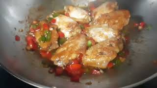 Simple dinner StirFry Chicken Wings with Oyster sauce aries19simple [upl. by Joette]