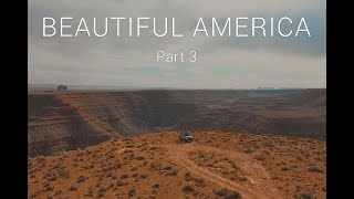 BEAUTIFUL AMERICA  Part 3  Moki Dugway Goosenecks Monument Valley [upl. by Orsini]