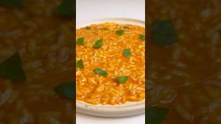 RISOTTO ALLA PIZZAIOLA✨pomodoro mozzarella ricetteveloci ricettefacili cookingvideo shorts [upl. by Encratia]