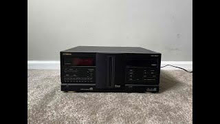 Fisher DAC9335 24 Compact Disc CD Player Changer [upl. by Hourihan]