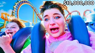 CHEAP VS EXPENSIVE RIDES AT THE THEME PARK wNorris Nuts [upl. by Leribag52]