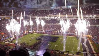 Super Bowl XLVIII 48 intro to the Pepsi Halftime Show with Bruno Mars [upl. by Htilil]