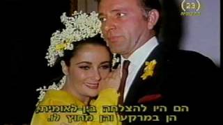 Elizabeth Taylor and Richard Burton marriage [upl. by Benni]