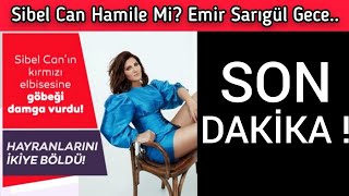 Sibel Can Hamile Mi Kırmızı Sahne Kıyafeti Olay Oldu Emir Sarıgül [upl. by Alleira]