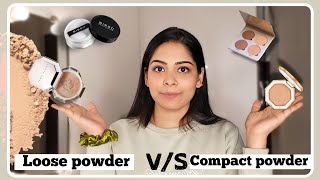 Difference bw Loose powder amp Compact powderPressed powder  Top 10 differences beginnerfriendly [upl. by Albur644]