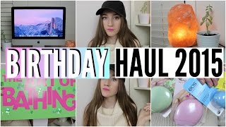 Birthday Haul 2015 [upl. by Chien]