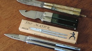 Vintage Balisong  Butterfly Knives  Retro Knives [upl. by Paff102]