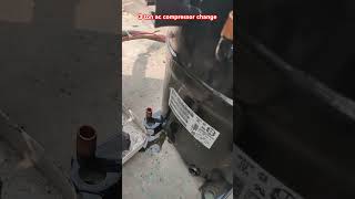 3 ton ac compressor changeshortvideo [upl. by Sallad93]