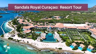 Sandals Royal Curaçao 2024  The Full Tour with Mr TraveLux [upl. by Yelyr]