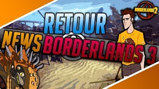 BORDERLANDS 3 SORTIRA T IL LE 28 MARS  amp NEWS SQUALL67 [upl. by Aenotna]