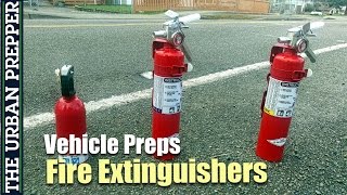 Fire Extinguishers Types Mounting amp Demo Vehicle Preps [upl. by Timms]