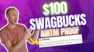 100 Swagbucks AirTM Payment Proof How to Withdraw from Swagbucks to AirTM StepbyStep [upl. by Eusoj]