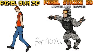 Pixel Strike 3D is better then Pixel Gun 3D for Beginners [upl. by Cacka404]