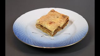 Lasagne med hjemmelavede pastaplader [upl. by Ihc]