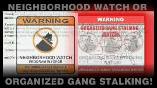 Neighborhood Watch Or Community Harassment And Organized Stalking [upl. by Eissirk]