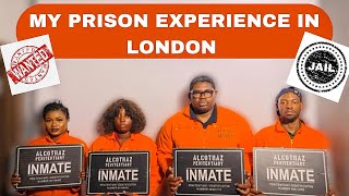 MY FIRST PRISON EXPERIENCE IN LONDON ALCOTRAZ PENITENTIARY REVIEW LONDON  FULL VLOG [upl. by Yeltihw]