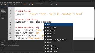 Read JSON Files Using Python [upl. by Bocoj604]