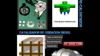 Calentador de filtro de combustibleCatalizador de Oxidacion Diesel [upl. by Giffie]