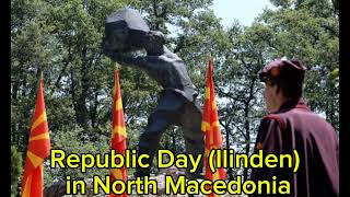 Happy Republic Day Ilinden in North Macedonia 🇲🇰 🇲🇰 🇲🇰 republicday macedonia [upl. by Aniretac780]